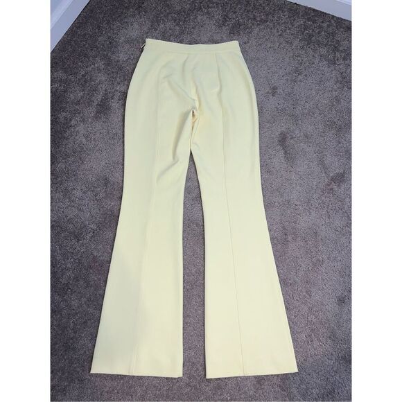 Women’s GUESS Yellow Flare Pants Work Slacks 8 - Picture 2 of 8